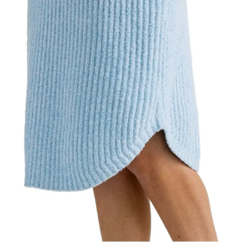 SOFTIES Lounger Marshmallow Soft Slouch Turtleneck Long Sleeve Blue Women S/M - Picture 6 of 13